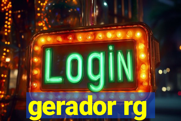 gerador rg